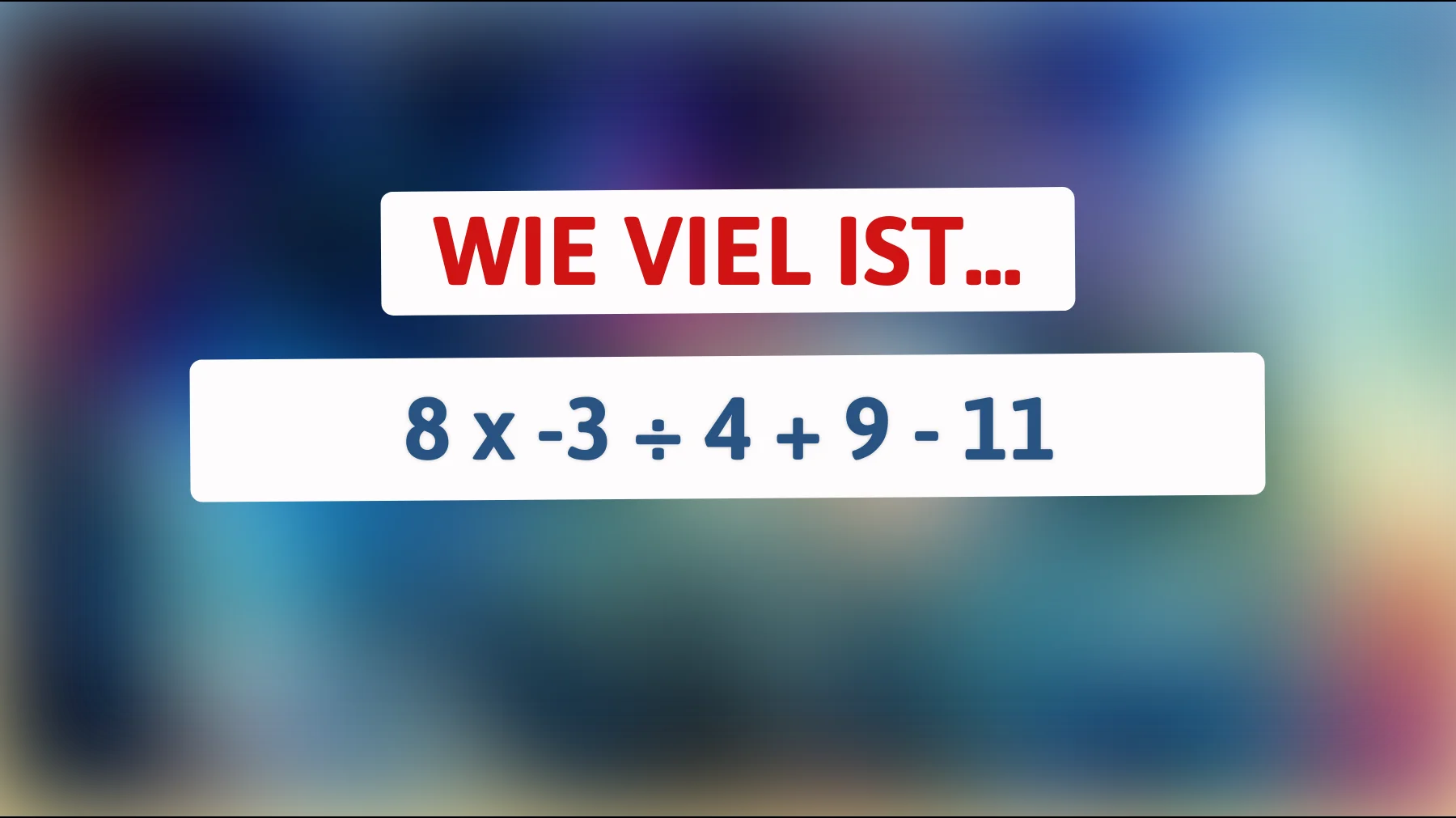 Bist du klug genug, um dieses mathematische Rätsel im Handumdrehen zu lösen? Stelle dein Genie auf die Probe!"